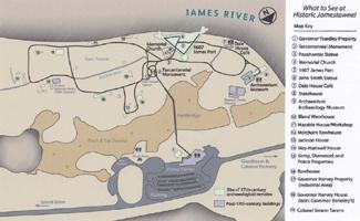 directions to jamestown