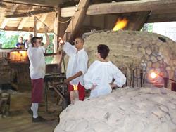 Colonial Glass Making