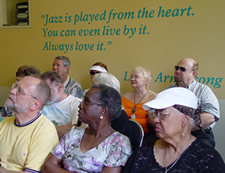 Visitors enjoy park program