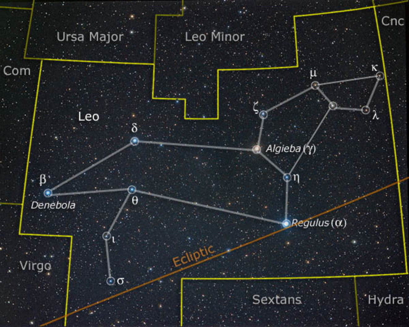 the constellation of Leo