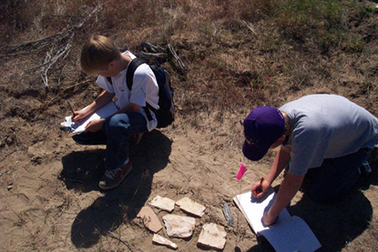 Image of students during an education program.