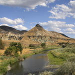Image of Sheep Rock.
