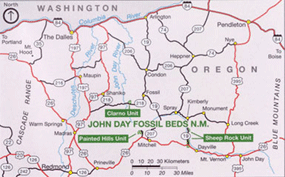 Map of local area.