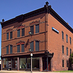 The interior of Calumet's Union Building will be rehabilitated into a visitor interpretive facility.
