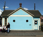The old Martin Itjen house is now home to the Chilkoot Trail Center.