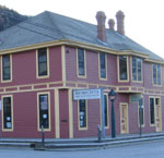 Historic White Pass & Yukon Route depot building and NPS Visitor Center