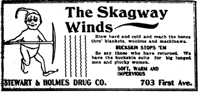 Historic advertisement for clothing