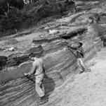 Image of Archeologists excavating in Onion Portage Archeological District