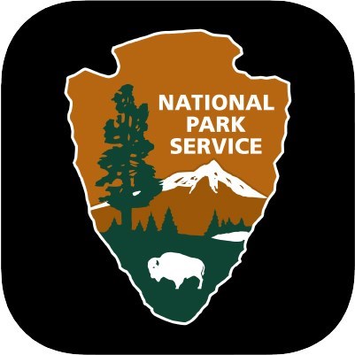A National Park Service arrowhead.