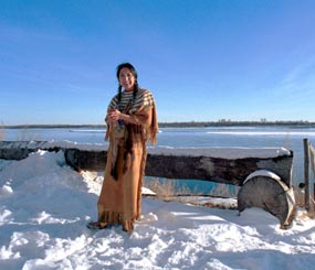 Amy Mossett as Sacagawea. Amy Mossett as Sacagawea.