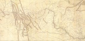 Portion of William Clark's map, published 1814.