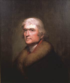 Portrait of Thomas Jefferson Portrait of Thomas Jefferson