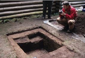 Fort Clatsop Archaeological Dig November 2006