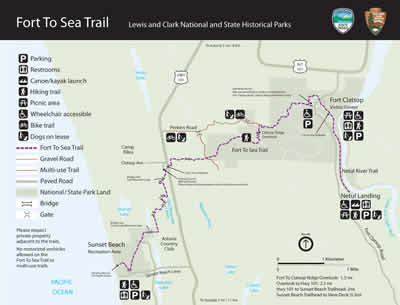 Fort To Sea Trail Map