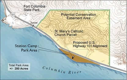 Proposed Station Camp Location