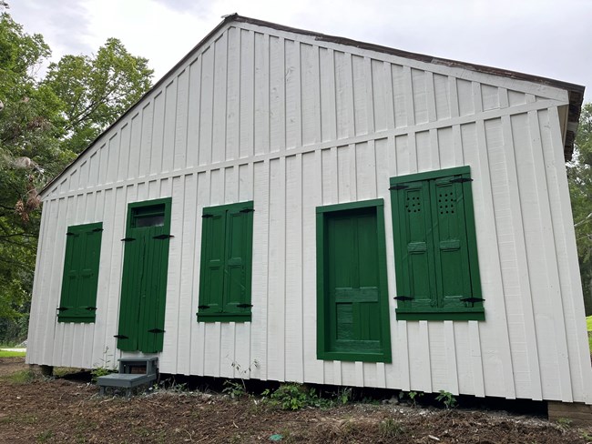 The rear of Wagner's Store after renovation