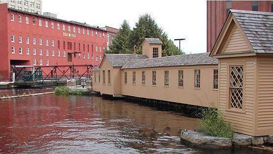 Lower Locks Gatehouse is located across from the Doubletree Hotel and Middlesex Community College in the downtown.