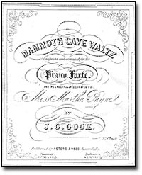 Sheet Music - Mammoth Cave Waltz
