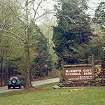 Park entry sign