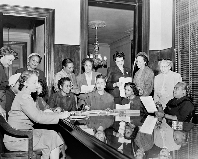 Archives Committee Meeting in Boardroom