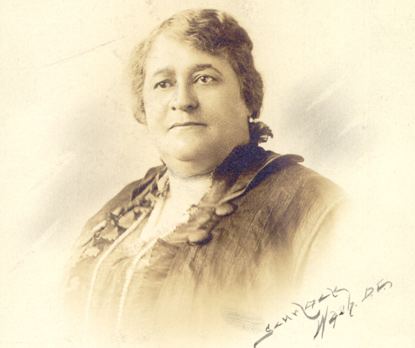Maggie Walker sepia bust portrait