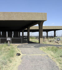View of one of the sites in the Badger House Community.