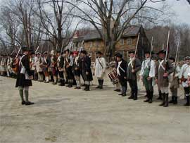 muster at Hartwell Tavern