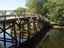 The North Bridge, Concord MA.