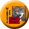 The Minnesota Zoo Junior Ranger button.