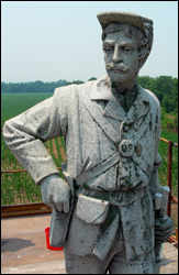 14th New Jersey Monument gets cleaned for its rededication.