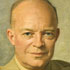 Painting of General Eisenhower in Army Uniform -  