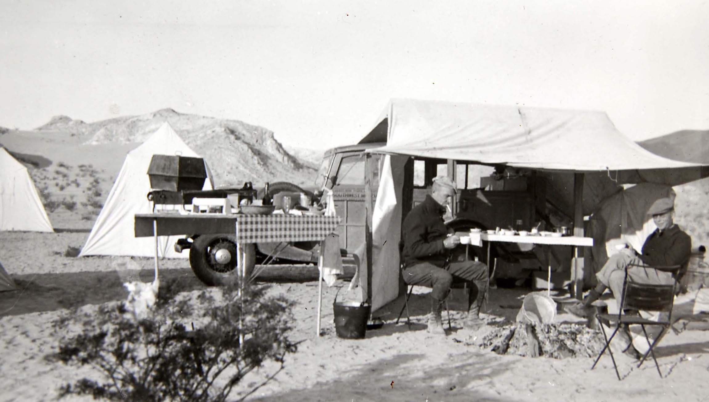 Temote expedition camp