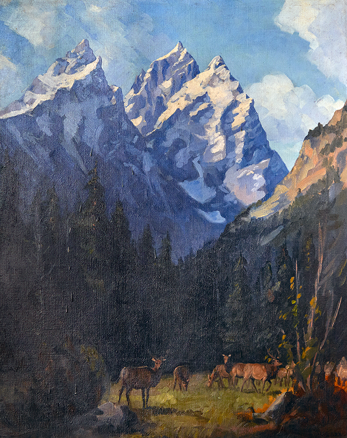 Image of painting titled Grand Teton