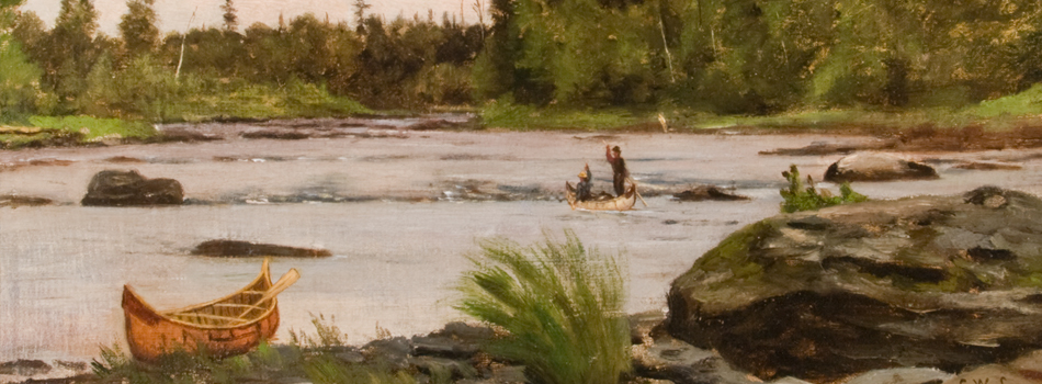 Image of painting titled River Landscape