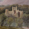 Image of painting titled Melrose Abbey