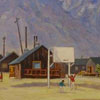 Image of painting titled Manzanar Block 18s
