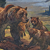 Image of painting titled Grizzly Bears