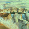 Image of painting titled Mount Mazama After the Cataclysmic Eruption (3 of 3)