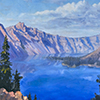 Image of painting titled Crater Lake National Park