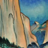 Image of painting titled El Capitan; Yosemite National Park U.S.A.