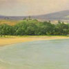 Image of painting titled Landscape of Hawaiian Beach