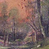 Image of painting titled (Stream with Wooded Banks)