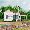 Image of painting titled Plains Train Depot