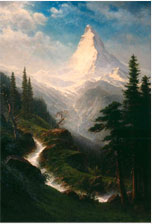 The Matterhorn - Albert Bierstadt 