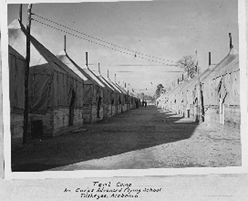 Photograph of Tent Camp at Tuskegee Army Air Field