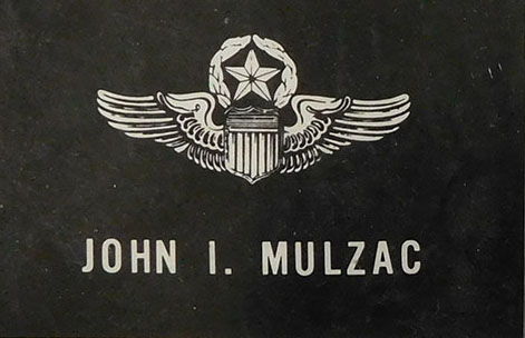 Photograph of John Mulzac’s Name Tag