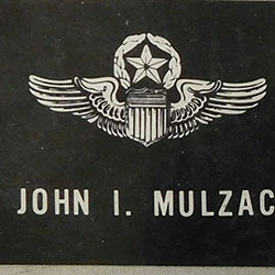 Photo of John Mulzac�s Name Tag
