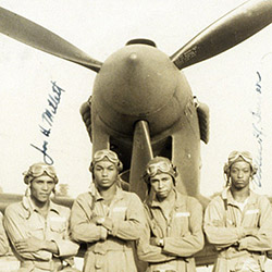 Tuskegee Airmen Group Photograph