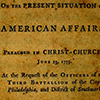 Thumbnail Image of A Sermon on the Present Situation of American Affairs Preached in Christ-Church