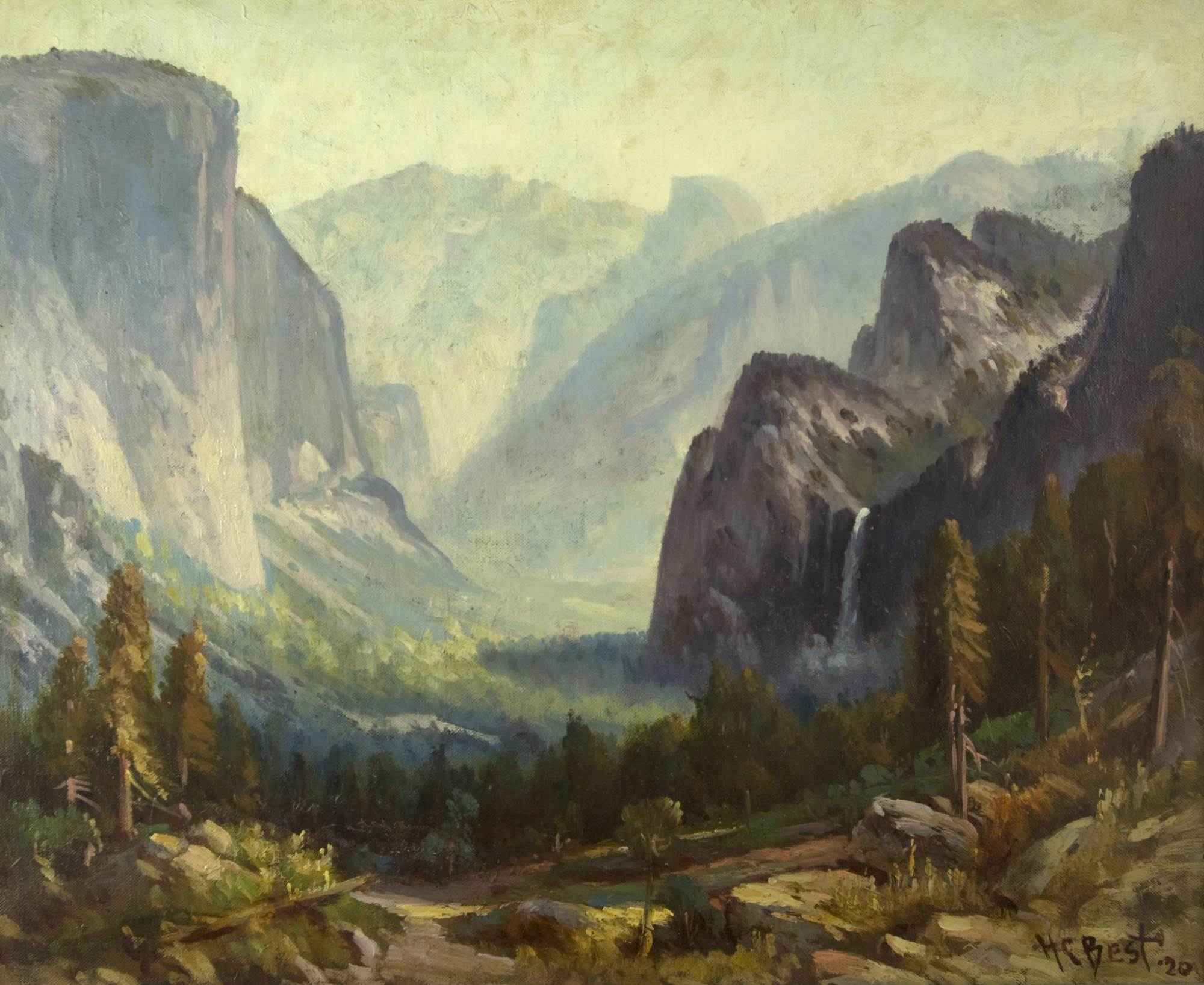 Painting Yosemite Valley